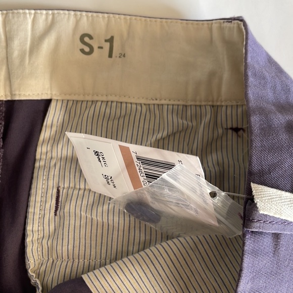 S-1. 24 Womens Lavander Purple Mid-Rise Casual Office Trouser pants size 12 - Picture 3 of 8